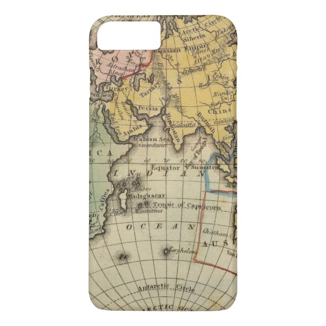 Eastern Hemisphere 11 Case-Mate iPhone Case (Back)