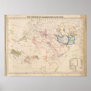 Eastern Hemisphere 12 Poster