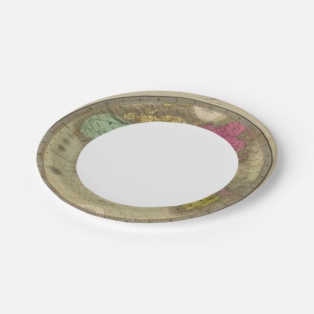 Eastern Hemisphere 15 2 Paper Plate (Angled)