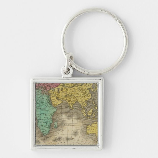 Eastern Hemisphere 15 Key Ring (Front)