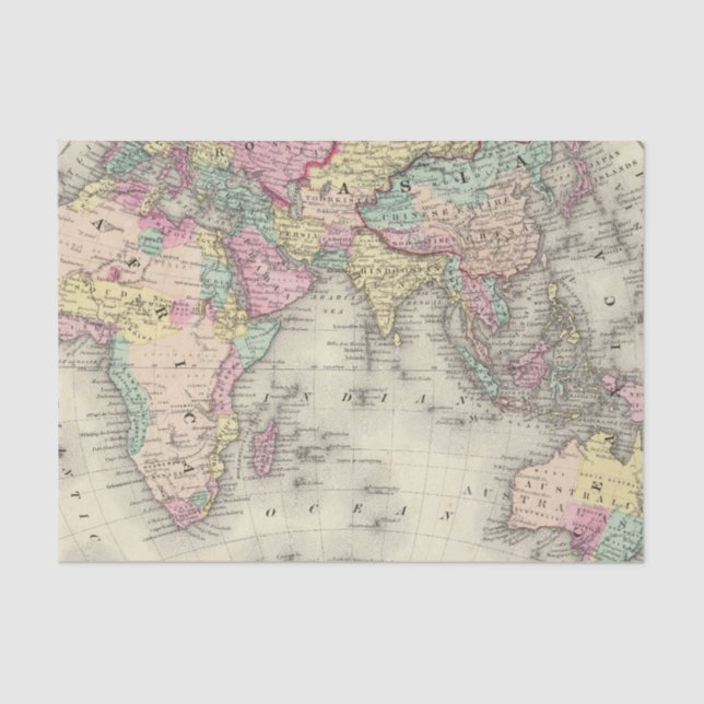 Eastern Hemisphere 16 Tissue Paper (Front)