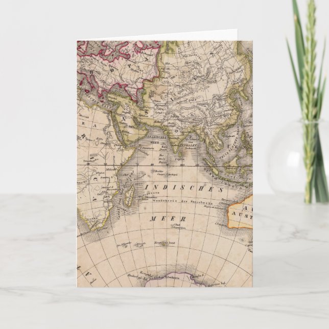 Eastern Hemisphere 4 Holiday Card (Front)