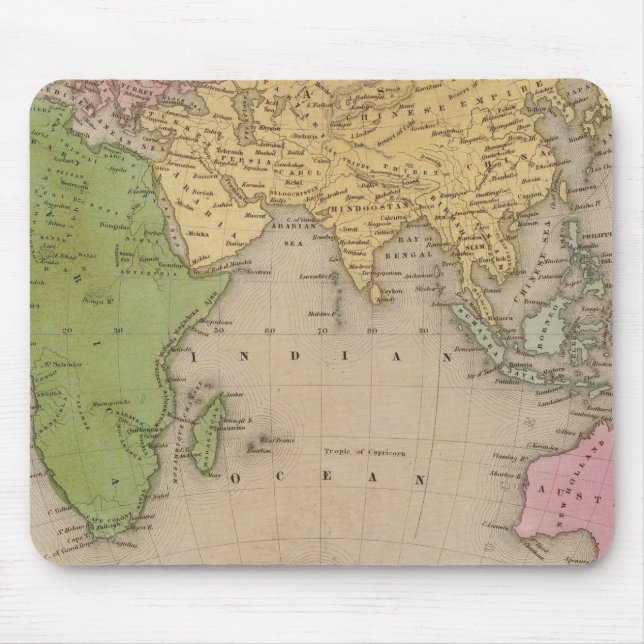 Eastern Hemisphere 7 Mouse Pad (Front)