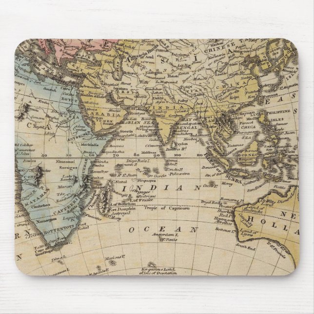 Eastern Hemisphere 9 Mouse Pad (Front)