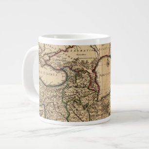 Eastern Hemisphere and Rome Large Coffee Mug