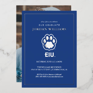 Eastern Illinois Panthers Paw Print & EIU