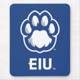 Eastern Illinois Panthers Paw Print & EIU Mouse Pad