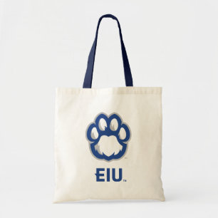 Eastern Illinois Panthers Paw Print & EIU Tote Bag