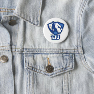 Eastern Illinois University Panthers Logo 6 Cm Round Badge