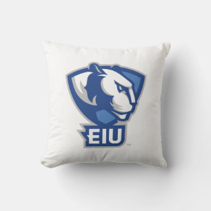Eastern Illinois University Panthers Logo Cushion