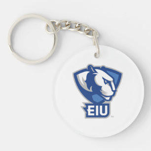 Eastern Illinois University Panthers Logo Key Ring