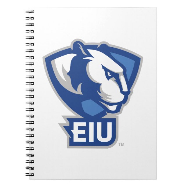 Eastern Illinois University Panthers Logo Notebook (Front)