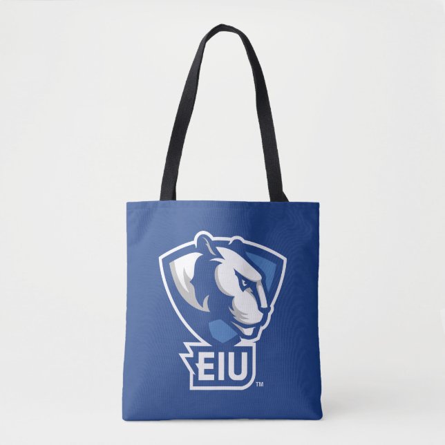 Eastern Illinois University Panthers Logo Tote Bag (Front)