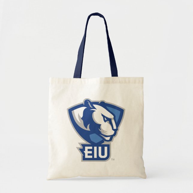 Eastern Illinois University Panthers Logo Tote Bag (Front)