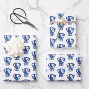Eastern Illinois University Panthers Logo Wrapping Paper Sheet