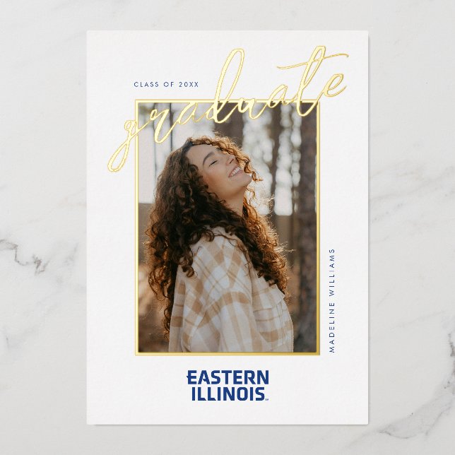 Eastern Illinois University Wordmark Logo (Front)