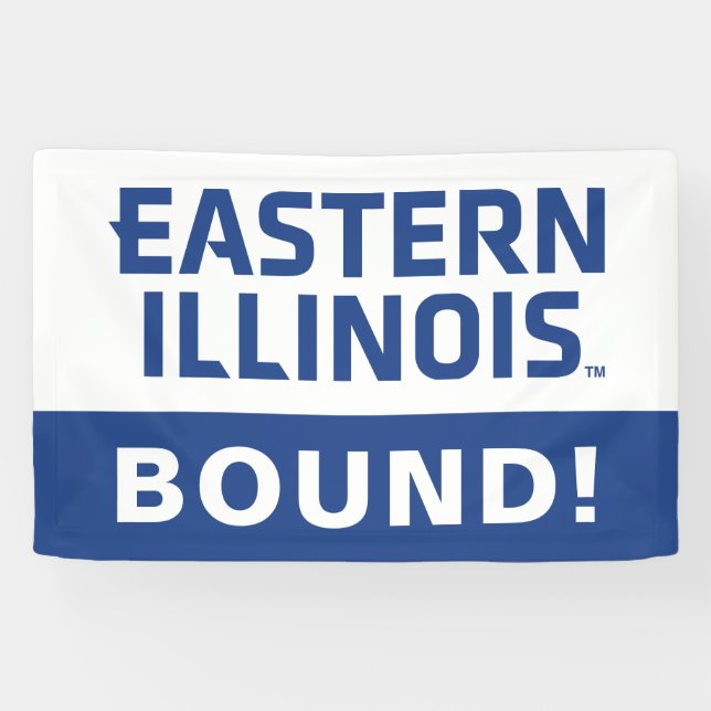 Eastern Illinois University Wordmark Logo Banner (Horizontal)