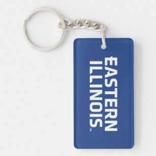Eastern Illinois University Wordmark Logo Key Ring