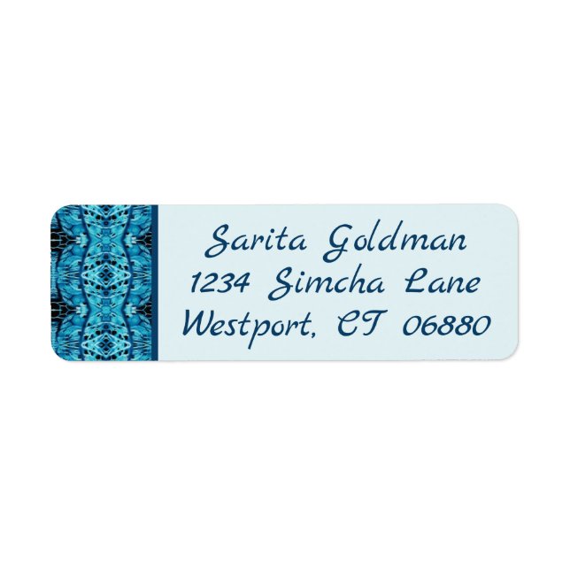 Eastern Kaleidoscope Return Address Labels (Front)