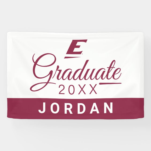 Eastern Kentucky University E Banner (Horizontal)