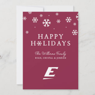 Eastern Kentucky University E Holiday Card