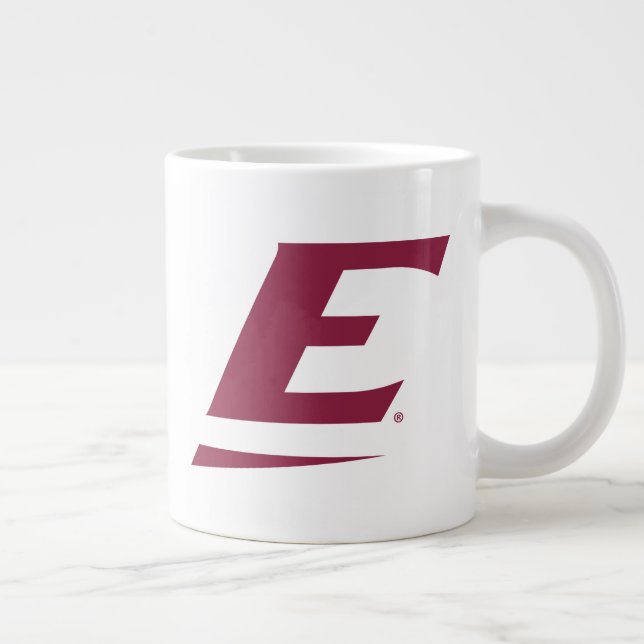 Eastern Kentucky University E Large Coffee Mug (Right)