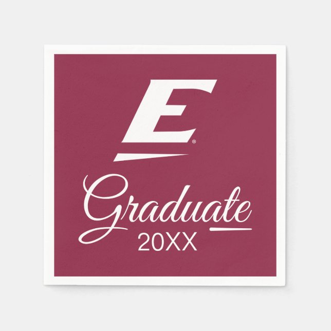 Eastern Kentucky University E Napkin (Front)