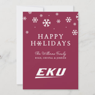 Eastern Kentucky University   EKU Holiday Card