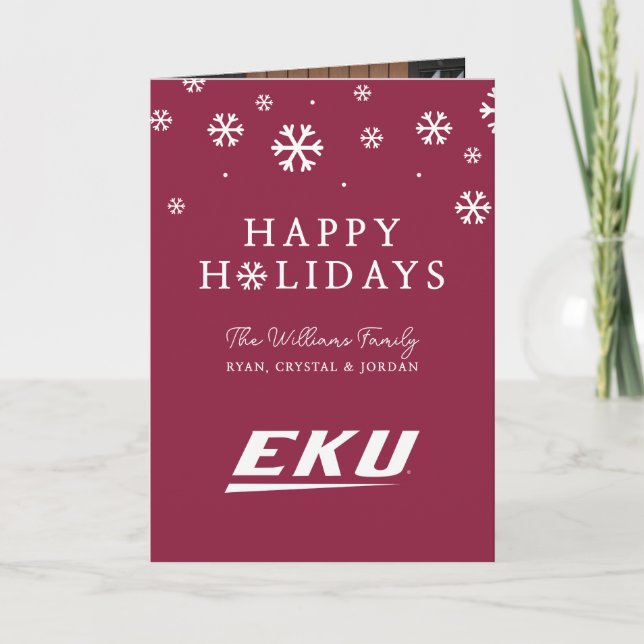 Eastern Kentucky University | EKU Holiday Card (Front)
