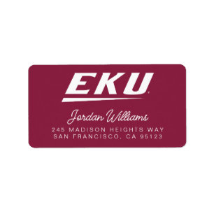Eastern Kentucky University   EKU Label