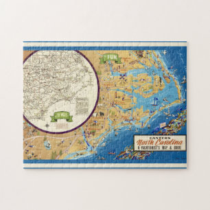 Eastern North Carolina 11x14  Jigsaw Puzzle
