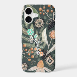 Eastern Ojibwe Woodlands Botanical Floral Motif