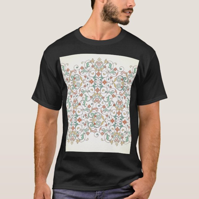 Eastern ornate border element. T-Shirt (Front)
