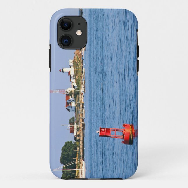 Eastern Point Lighthouse, Gloucester Massachusetts Case-Mate iPhone Case (Back)