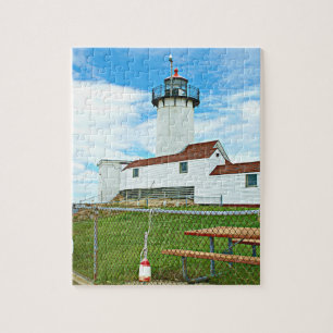 Eastern Point Lighthouse, Gloucester Massachusetts Jigsaw Puzzle