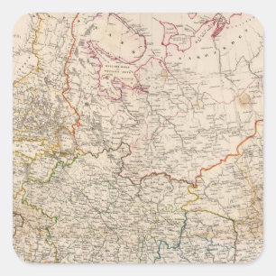 Eastern Russia Square Sticker