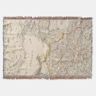 Eastern Russia Throw Blanket