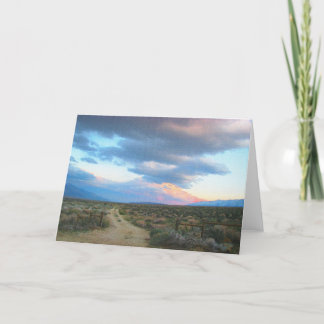 Eastern Sierra Landscape - Owen's Valley Holiday Card