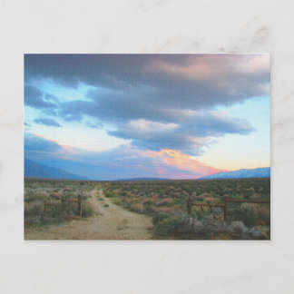 Eastern Sierra Landscape - Owens Valley Postcard