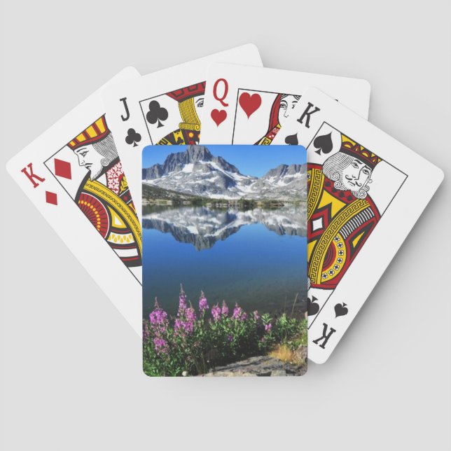 Eastern Sierra Mountains Playing Cards (Back)