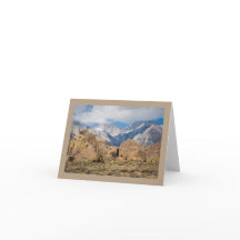Eastern Sierra Snapshots Note Cards