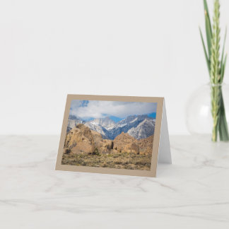 Eastern Sierra Snapshots Note Cards