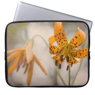 Eastern Sierra Tiger Lilies Wildflowers Laptop Sleeve