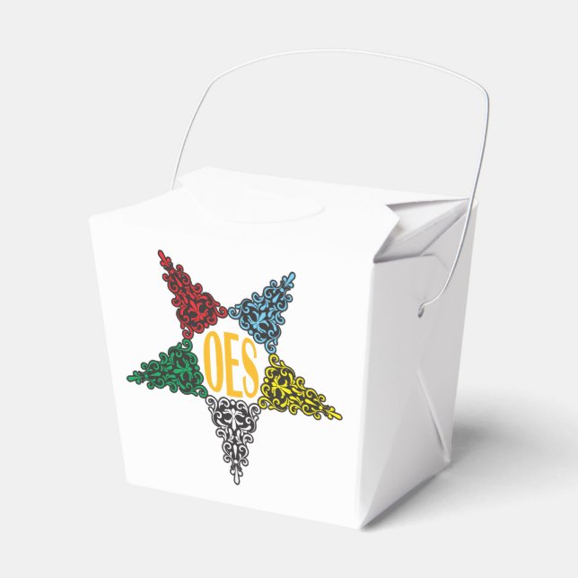 Eastern Star favour boxes (Front Side)