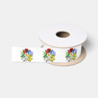 Eastern Star floral ribbon