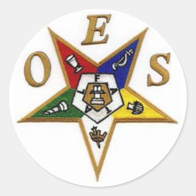 Eastern Star Sticker (Front)
