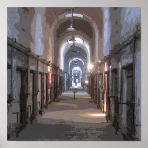 Eastern State Penitentiary Oil Poster