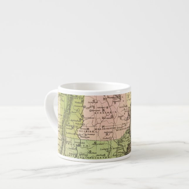Eastern States Olney Map Espresso Cup (Front Left)