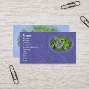 Eastern Tailed Blue Butterfly Business Card
