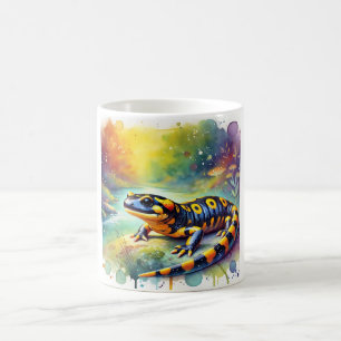 Eastern Tiger Salamander 290824AREF123 - Watercolo Coffee Mug